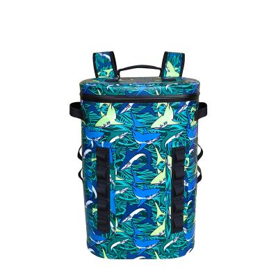 China YETl Cooler 29cans Waterproof Backpack Insulated Waterproof Zippered Soft Cooler Bag for sale