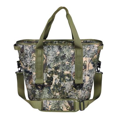 China Waterproof YETl Camouflage Style Cross-body Bag 30L Insulated Portable Cooler Packing Handbag for sale