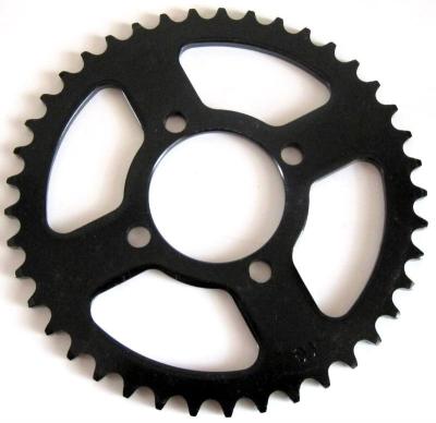 China 1045 Steel Hot Quality Motorcycle Sprocket Renqiu Motorcycle Transmissions Steel for sale