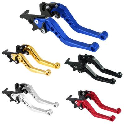 China Adjustable High Quality Aluminum Adjustable CNC Motorcycle Brake Clutch Lever Motorcycle Modification Parts for sale