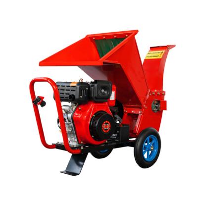 China Crushing Wood Chipper Manual Wood Chipper Shredder Chipper Diesel Wood Shredder With 15HP 16HP Electric for sale