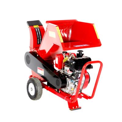 China Crushing Forestry Woodworking Machinery Wood Chipper Shredder Machine Price With Electric 15HP for sale