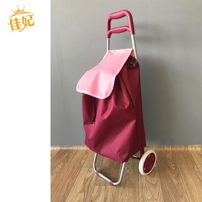 China Home Collapsible Folding Hand Trolley Shopping Trolley Made In China for sale