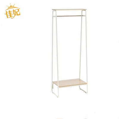 China New Style Folding Telescopic Bipolar Cloth Hanger Holding Laundry Plastic Clothes Drying Rack for sale