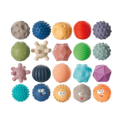 China baby & Kids Customization OEM&ODM Soft Nude Multi Textured Ball Set Ball Toy Baby Toys Exclusive Sensory Customization for sale