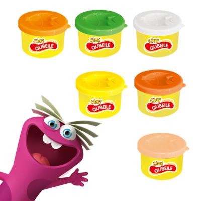 China 6-Colors DIY Clay Molding Clay Soft Clay Playdough Set For Kids 17.3x5.5x14.5cm for sale