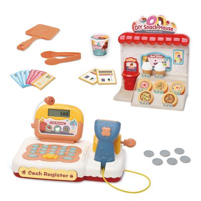 China ABS Play Backs Play Supermarket Cash Register Toys Children Pretend Play House Role Playing Toys for sale