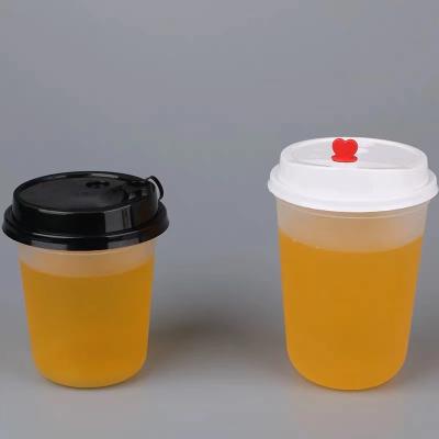 China Single Wall U Shape Plastic Cups With Ounce Per Cup Logo for sale