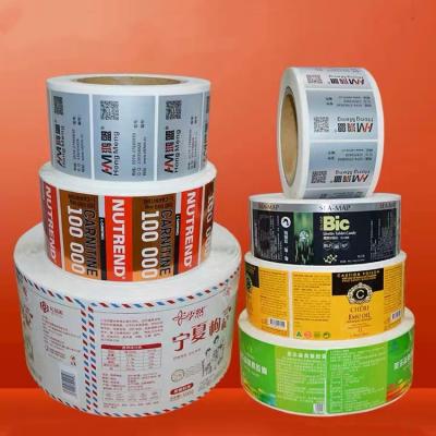 China WHOLESALE Custom Heat Sensitive Sticker Label Roll for sale