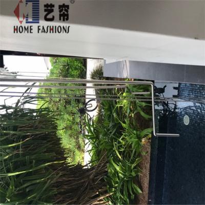 China Traditional Exterior Lamp Shade PVC Monsoon Blinds Corrosion Protection SS316 Lamp Shades for sale