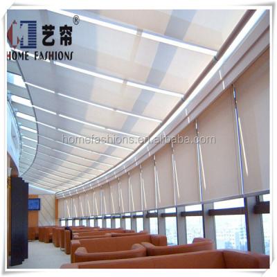 China Yilian Shades Venetian Terraces FSS Motorized Skylight Spring Roller Blind for sale