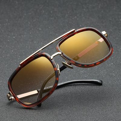 China Hot Selling Steampunk Sunglasses AC Lens UV400 Metal Frame Oversized Steampunk Sunglasses for sale