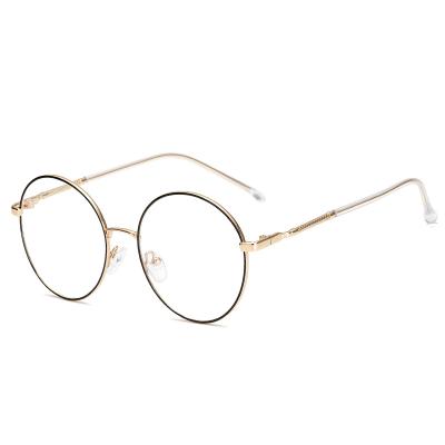 China Mass Supply Vintage Adult Retro Anti Blue Light Reading Glasses Transparent Top Quality for sale