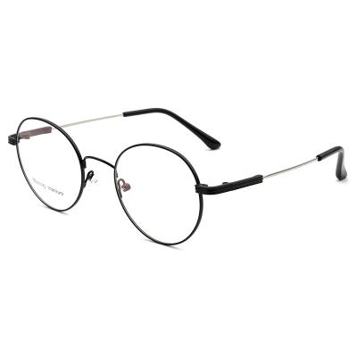 China New Fashion Optical Frames Frame Memory Metal Alloy Spectacle Full Around Optical Frame Glasses for sale