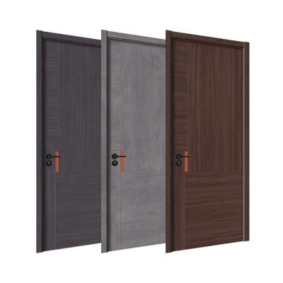 China Latest design door part modern solid plywood core interior door with good quality for sale