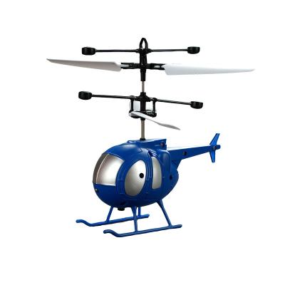 China Follow Me Inductive Helicopter Gifts With New Design Flying Mini Aircraft Infrared Flashing Light Kids Flat Toy With Remote Control for sale