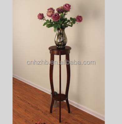 China High quality hot selling wooden pedestal flower pedestal/round factory pedestal for sale