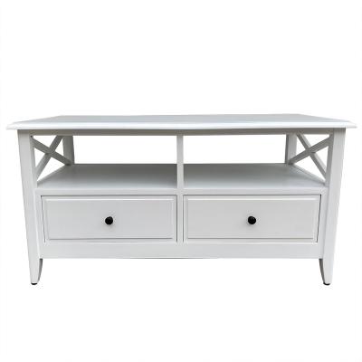 China Adjustable Height Wooden TV Stand Media Console Table For Living Room for sale