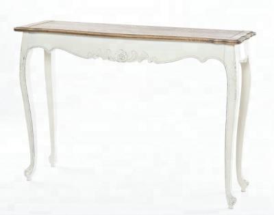 China Home Furniture Solid Wood Hallway Console Table Retail Use Wood Carved Console Table for sale