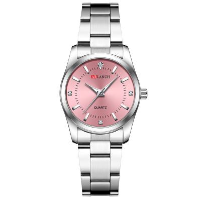 China 2023 Alarm Lady Watches Luxury Fashion Women's Wristwatches Stainless Steel Silver Mesh Strap Female Quartz Watch for sale