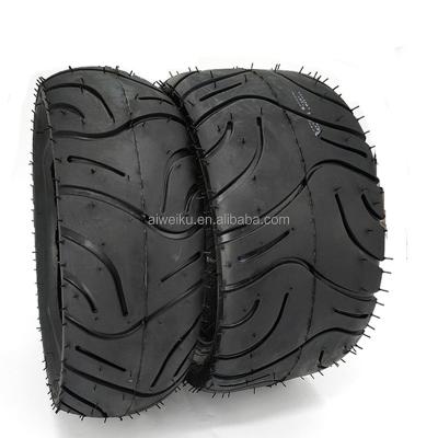 China Rubber+ Alloy Wholesale 90/65-8 Front 130/50-8 Rear Tubeless Tires For Honda Monkey Bike Z50 Z50J Electric Scooter Pocket Bike for sale