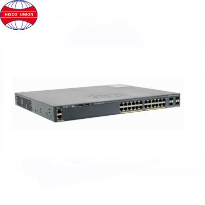 China Brand New POE Switch 2960X 24 Ports Gigabit PoE Network Switch WS-C2960X-24PD-L New for sale