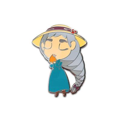 China Any 2020 Latest Cartoon Style Soft Hard Enamel Pin Princess Badge Custom Metal Pins for sale