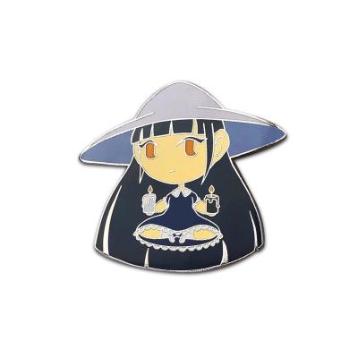 China Any Factory 2020 No Minimum Order Quantity Hard Enamel Cute Girl Customized Small Pins for sale