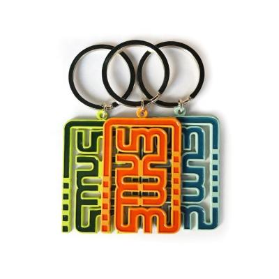 China Hot Sale Metal Free Sample Custom Personalized Souvenir Stainless Steel Key Chain Key Chain for sale