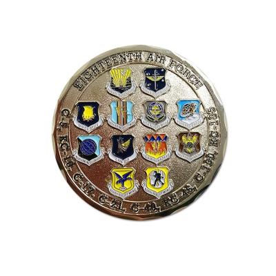 China custom china 3d metal challenge coin double sided custom stamping challenge coin made in china for sale