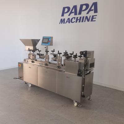 China Papa Mini Mueslireep Voormalig / Kleine Voedselreep Snijmachine Te koop