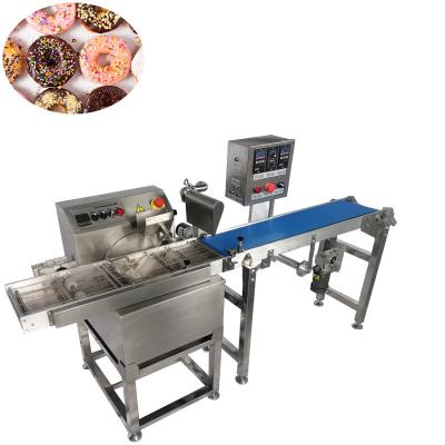 China CE Approved Automatic Snack Food Enrobing Chocolate Machine for sale