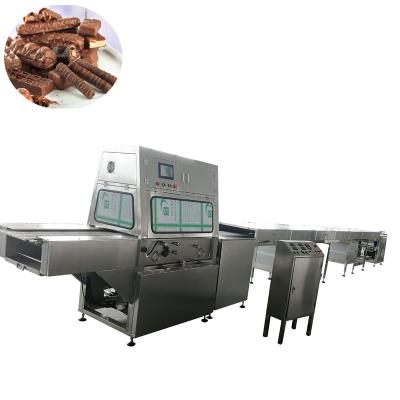 Cina Cioccolato industriale di larghezza della cinghia di 400MM che riveste linea da vendere in vendita