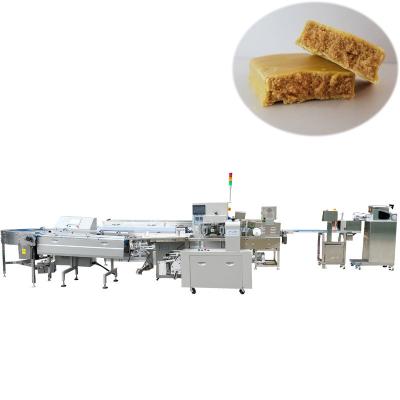 China Pequeña máquina automática llena de la barra de fecha de la paleta helada de fruta de la barra de la proteína del chocolate con la empaquetadora en venta