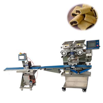 China Automatic stuffed date bar machine  Fig Bar Making Machine for sale