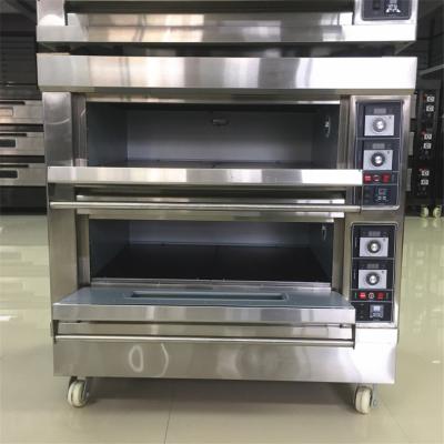 China Cubierta de acero inoxidable 4 Tray Oven del horno 400C 2 de Mini Electric que cuece 304 en venta