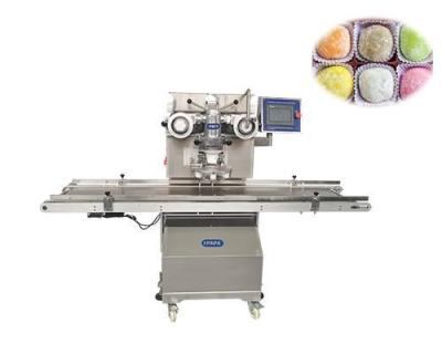 China Hoog rendementroomijs Mochi die Machine304ss Mochi Encrusting Machine maken Te koop