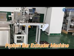 Horizontal Small Protein Bar Extruder Machine PLC Program For Factory