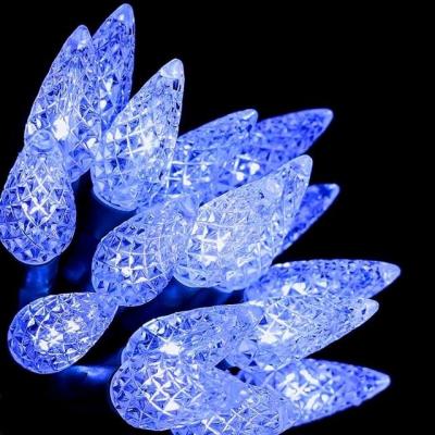 China Festival Decoration C9 Christmas String Light Strawberry C9 Indoor Indoor Outdoor IP65 Waterproof Outdoor LED String Lights for sale