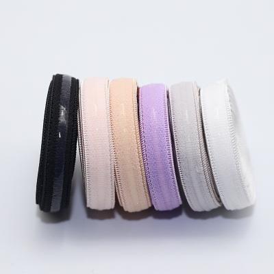 China Anti-slip Rubber Band Underwear Elastic Band Bra Strap Spring Band Rubber Band Accessory Custom Colored Stretch Elastic for sale