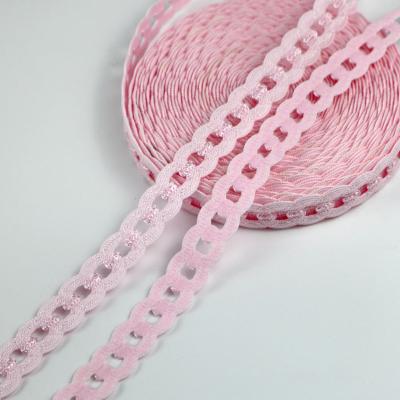 China High Quality Elastic Mesh Underwear Pants Strap Belt Bra Waist Webbing Strap Clothes Sew Elastic Tape for sale