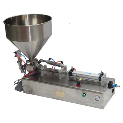 China New Condition penumatic cream and liquid filling machine/piston filler GFA-300 for sale