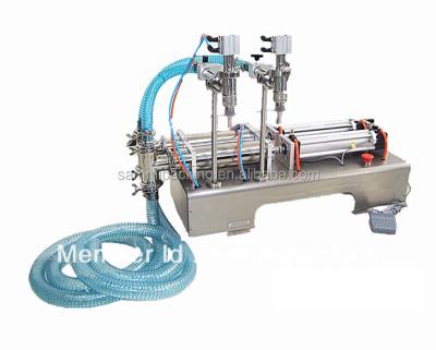 China lowest price double nozzles plastic bag liquid filling sealing machine 1000-3000ML en venta