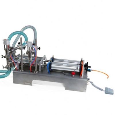 Κίνα Semi-automatic Single Head Beverage Liquid Filling Machine With Foot Pedal Switch 100-1000ml προς πώληση