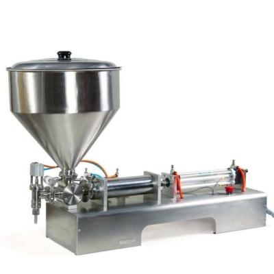 China High quality cream filling machine, pneumatic piston cream lotion filler en venta