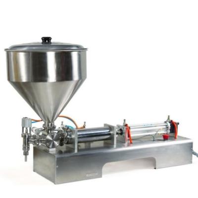 China Horizontal Cosmetic Filling Machine,Pneumatic Piston cream filling machine for sale