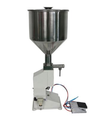 China Manual liquid filling machine for filling thick sauce,fruit jam,tomato paste zu verkaufen