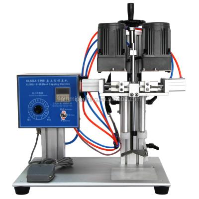 Κίνα XLXGJ-6100 cheap price tabletop semi-automatic capping machine προς πώληση