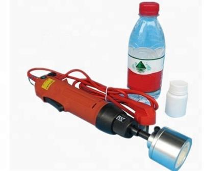 China Easy To Operate Electric Hand Held Water Bottle Round Cap Capping Machine/High torque capping machine zu verkaufen