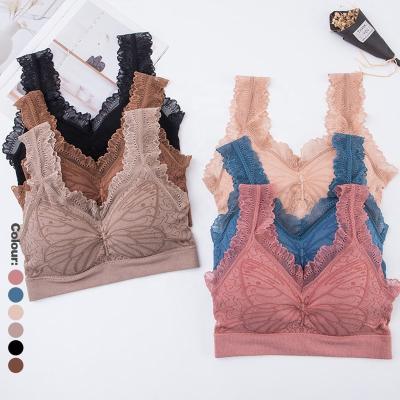 China Wholesale Wireless Tube Beauty Bra Back Chest Cross Back Chile Girl Bra Seamless Top Wrapped Top One Piece Back for sale